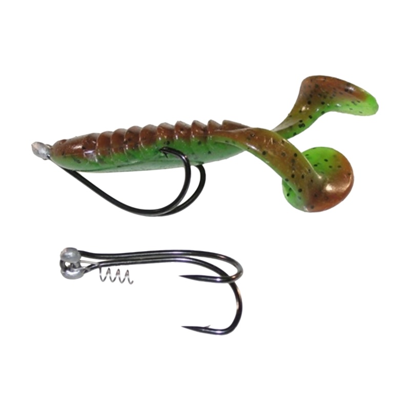 Gambler Chris Lane Double Trouble Toad Hook - 2-Pack