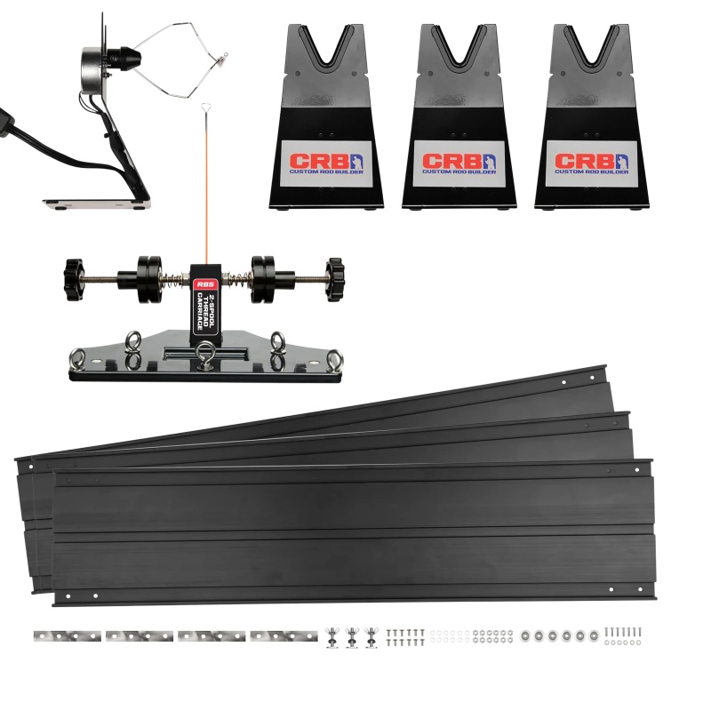 Crb Rbs Hand Wrapping System With 9Rpm Wire Chuck Dryer