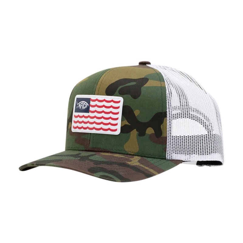 Aftco Canton Trucker Hat - Navy