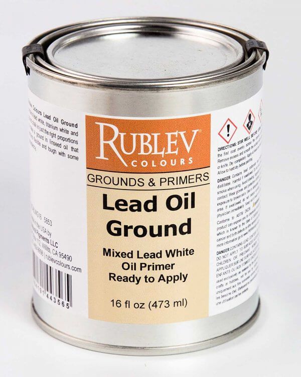Lead Oil Ground 16 Fl Oz
