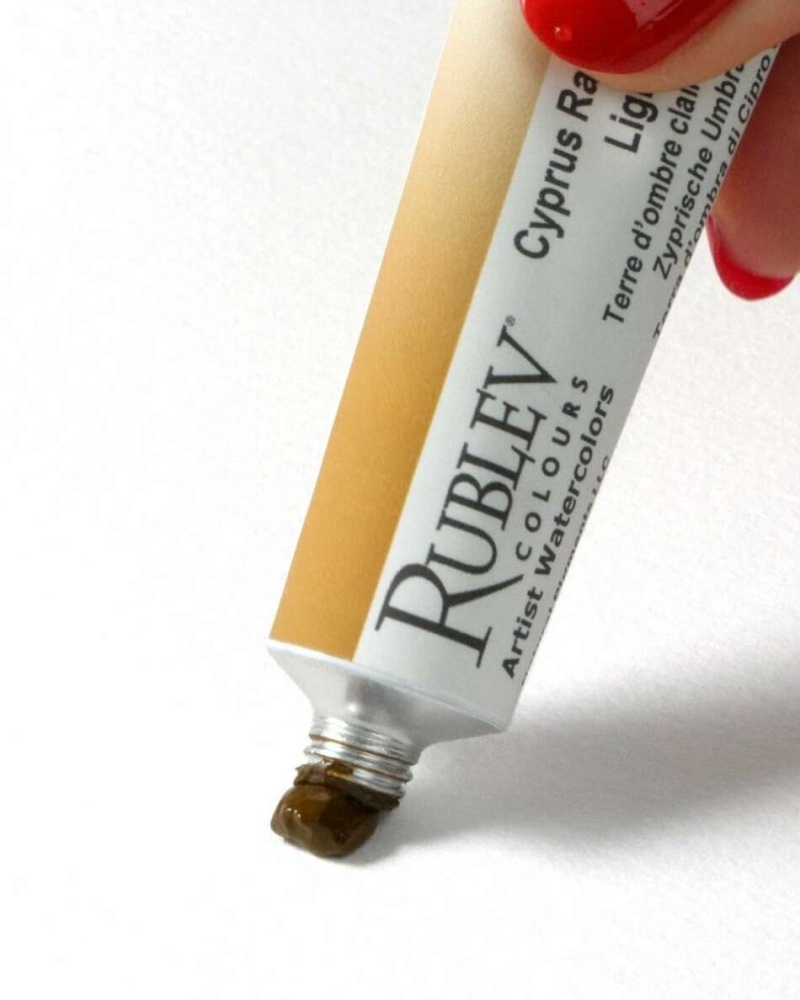  Cyprus Raw Umber Light Watercolor Paint, Size: Full Pan 3 Ml