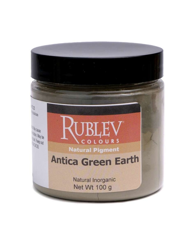  Antica (Prun) Green Earth Pigment, Size: 100 G Jar