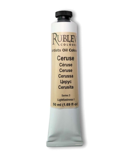 Ceruse (Lootwit) White Oil Paint, Size: 50 Ml