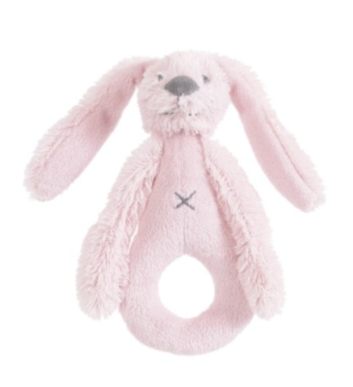 Pink Rabbit Richie Rattle By Happy Horse