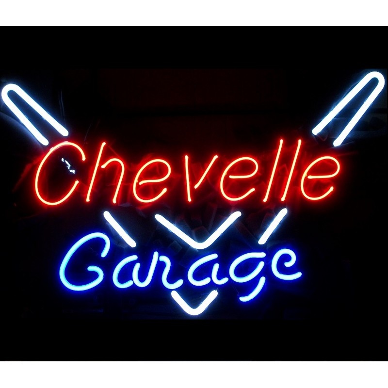Chevelle Garage Neon Bar Sign