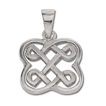 Sterling Silver Celtic Riddle Knot Pendant