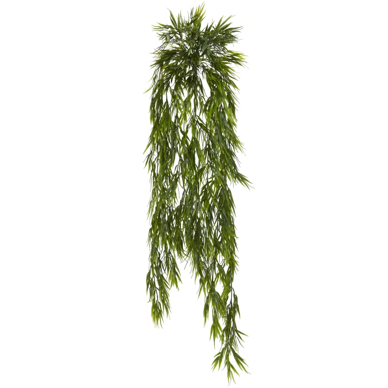 43” Mini Bamboo Hanging Bush (Set Of 2)