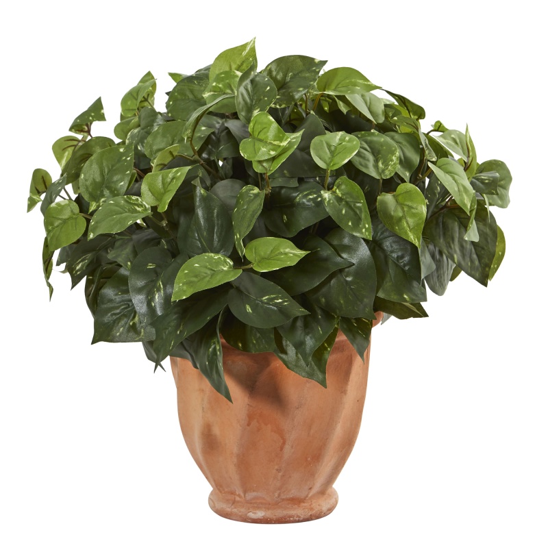 Pothos Artificial Plant In Terracotta Planter