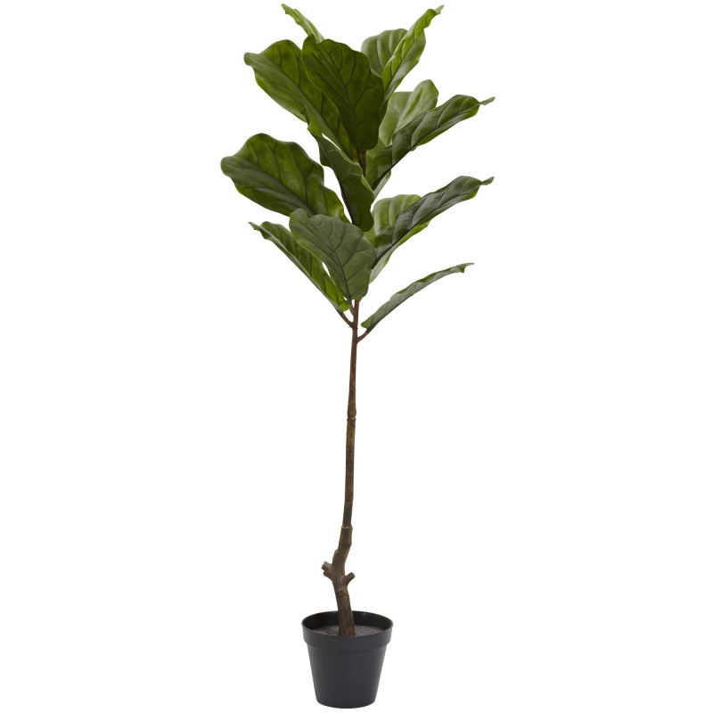 4’ Fiddle Leaf Tree Uv Resistant (Indoor/Outdoor)