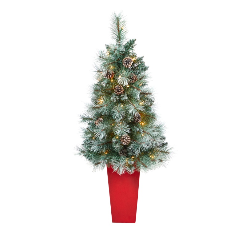 44” Frosted Tip British Columbia Mountain Pine Artificial Christmas Tree