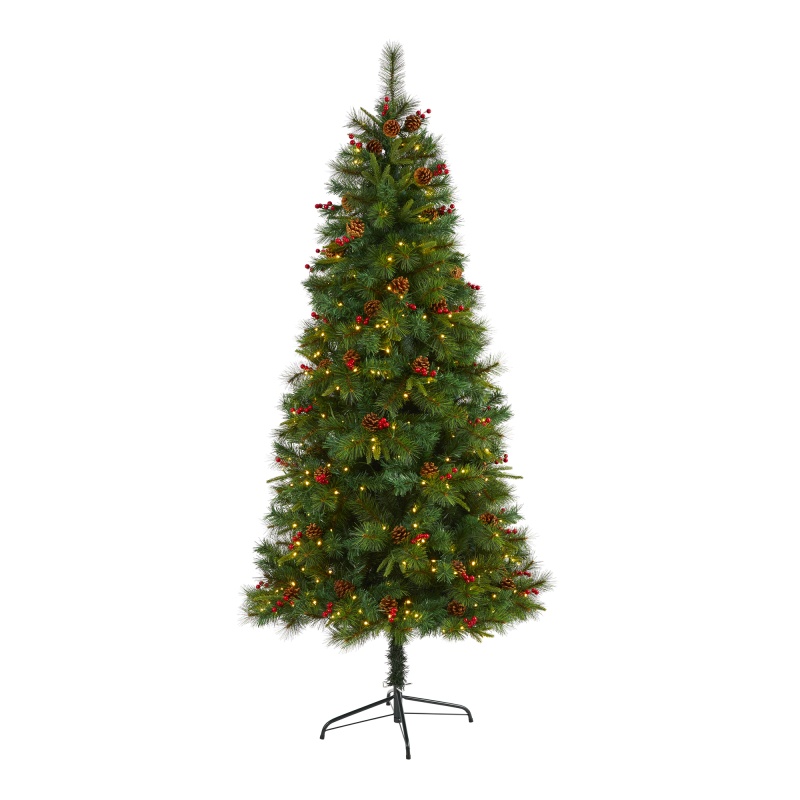 7’ Mixed Pine Artificial Christmas Tree