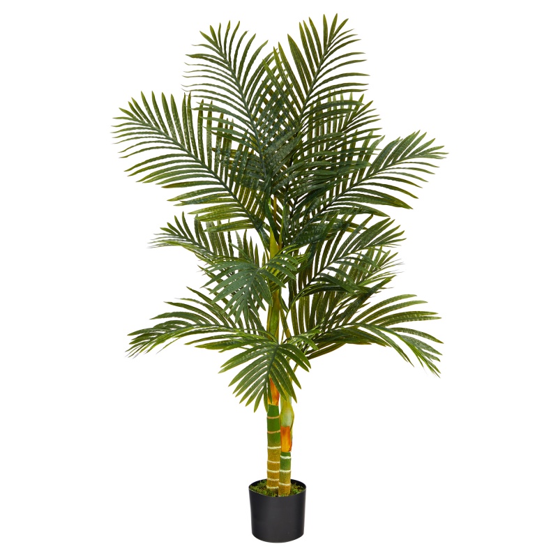 5’ Golden Cane Artificial Palm Tree