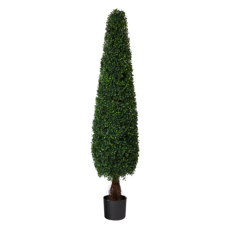 5’ Boxwood Topiary Artificial Tree Uv Resistant (Indoor/Outdoor)