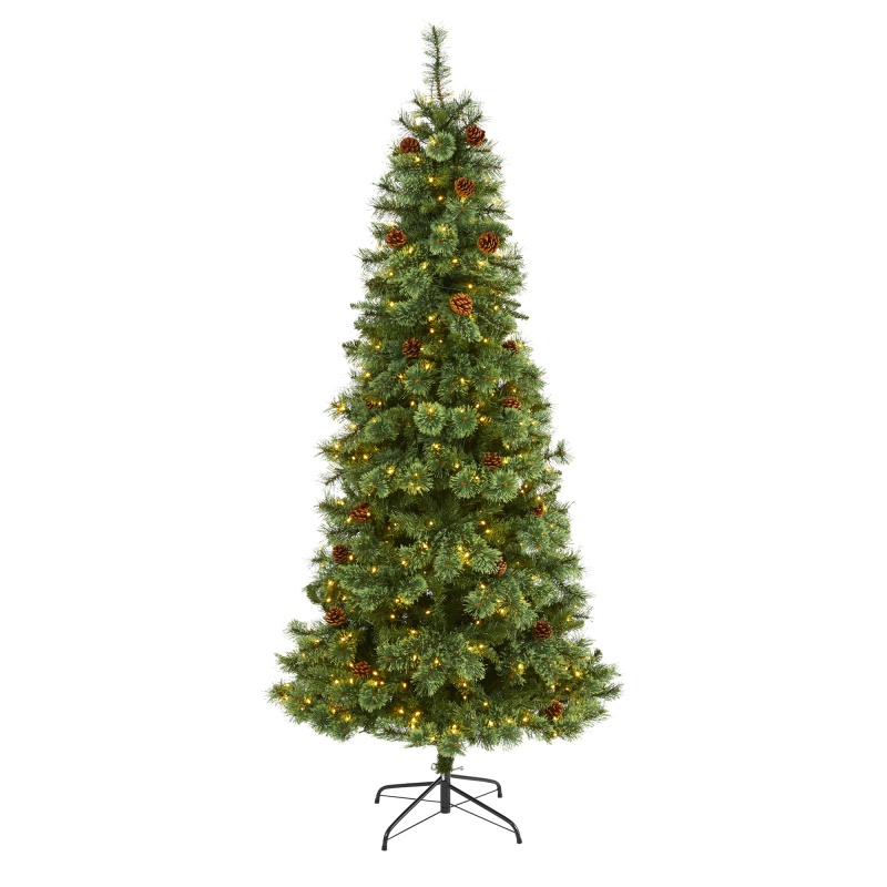 7’ White Mountain Pine Artificial Christmas Tree