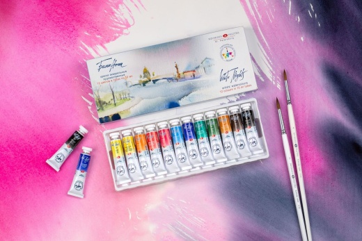 White Nights® Watercolor St.Petersburg Extra Fine Set Tube 12 X