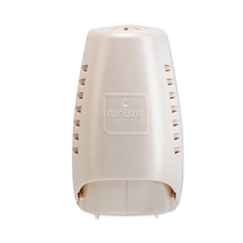 Renuzit Wall Mount Air Freshener Dispenser, 3.75" X 3.25" X 7.25", Silver, 6/Carton