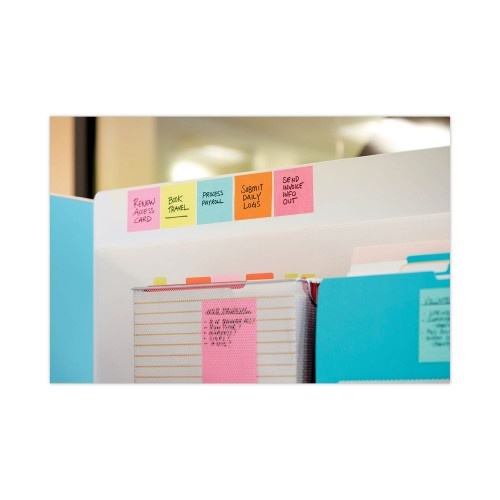 Post-It Pads In Miami Colors, 3 X 3, 70/Pad, 24 Pads/Pack