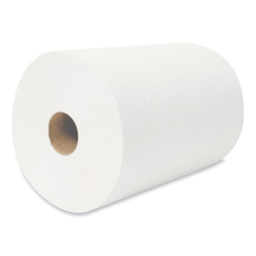 Morcon Paper 10 Inch Tad Roll Towels, 1-Ply, 10" X 550 Ft, White, 6 Rolls/Carton