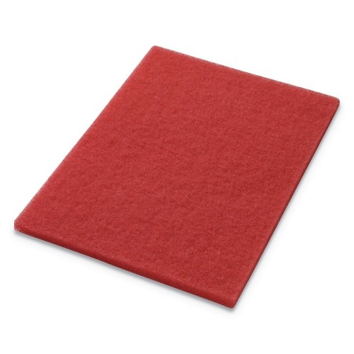 Americo Buffing Pads, 28 X 14, Red, 5/Carton
