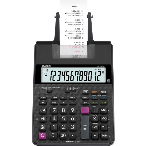 Casio Hr-170Rc Printing Calculator