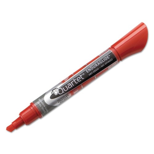 SKILCRAFT Retractable Dry Erase Marker, Broad Chisel Tip, Assorted Colors, 4/Set