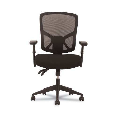 Sadie 1-Twenty-One High-Back Task Chair, Supports Up To 250 Lbs., Black Seat/Black Back, Black Base