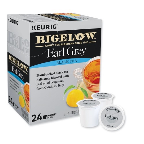 Bigelow Earl Grey Tea K-Cup Pack, 24/Box