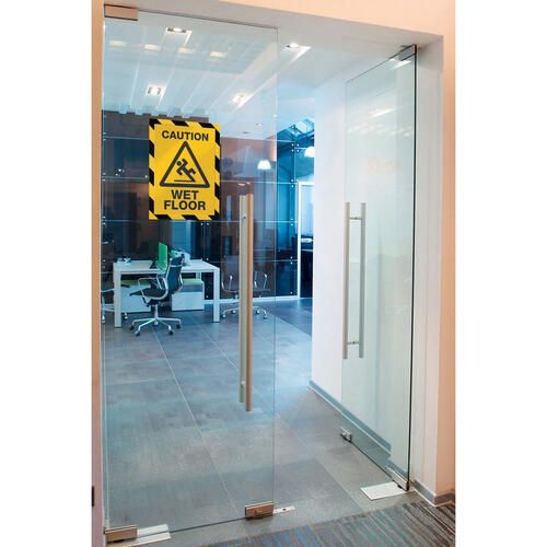 Durable® Duraframe® Security Self-Adhesive Magnetic Letter Sign Holder