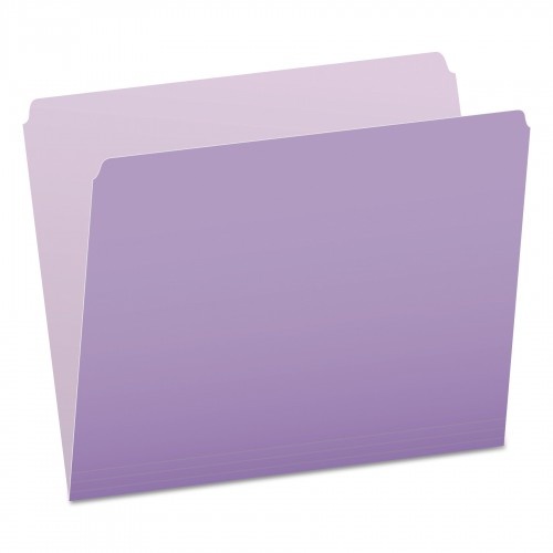 Pendaflex 152 Lav Colored File Folders