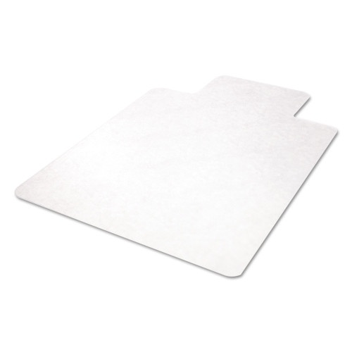 Deflecto Economat All Day Use Chair Mat For Hard Floors, Flat Packed, 45 X 53, Wide Lipped, Clear