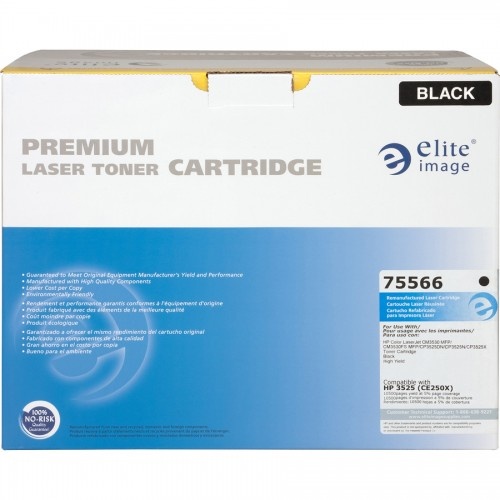 Elite Image Remanufactured Laser Toner Cartridge - Alternative For Hp 504X - Black - 1 Each