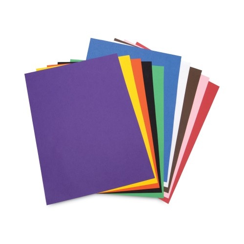 Pacon Tru-Ray Construction Paper, 76Lb, 18 X 24, Assorted, 50/Pack