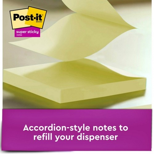 Post-It® Super Sticky Lined Dispenser Notes