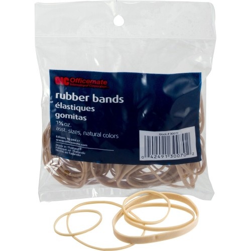 Officemate Assorted Size Rubber Bands