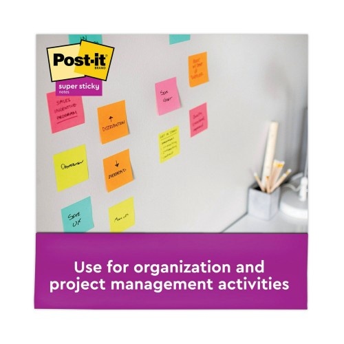 Post-It Pop-Up 3 X 3 Note Refill, Rio De Janeiro, 90 Notes/Pad, 10 Pads/Pack