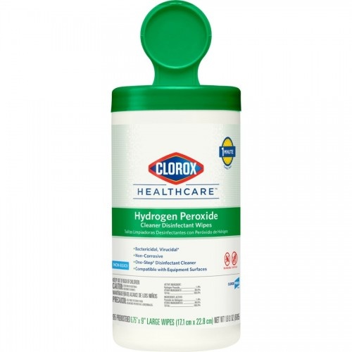 Clorox Healthcare Hydrogen Peroxide Cleaner Disinfectant Wipes