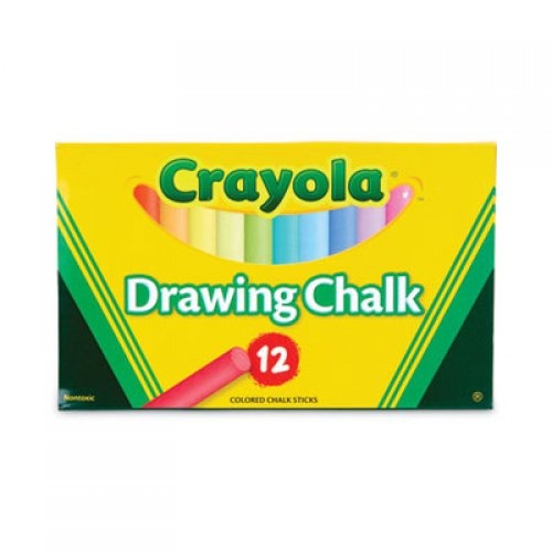 crayola colored drawing chalk