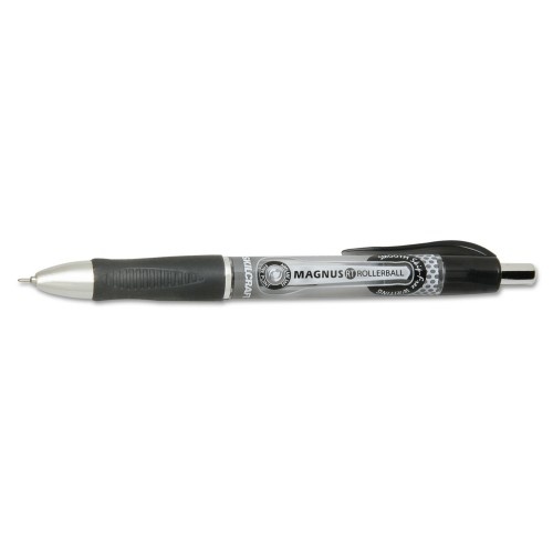 Abilityone 752001 Skilcraft Needle Point Retractable Roller Ball Pen, 0.7Mm, Black Ink, Dozen