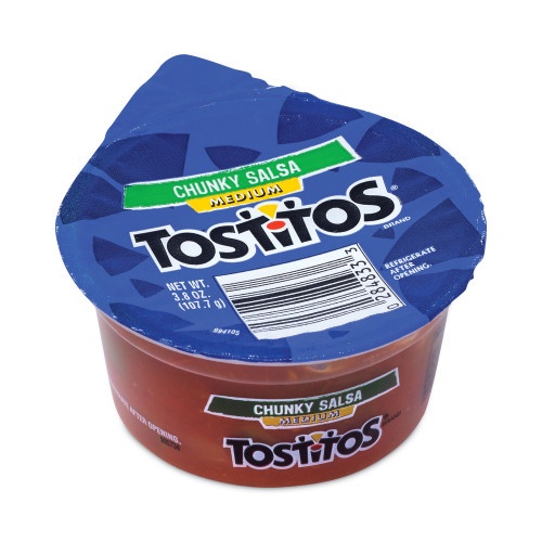 Tostitos Medium Chunky Salsa Togo Cups, 3.8 Oz Cup, 30/Carton, Ships In 1-3 Business Days