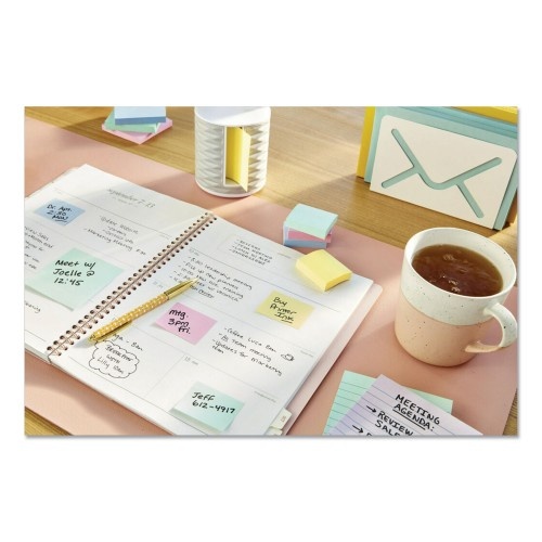 Post-it Pads in Supernova Neon Collection Colors Note Ruled 4 x 4