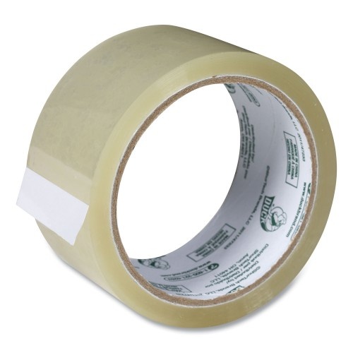 Duck Commercial Grade Packaging Tape, 3" Core, 1.88" X 55 Yds, Clear, 6/Pack