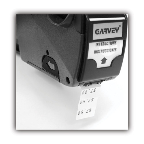 Garvey Pricemarker Kit, Model 22-8, 1-Line, 8 Characters/Line, 0.81 X 0.44 Label Size