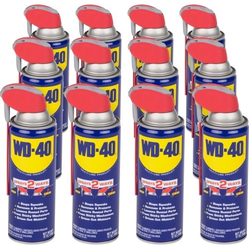 Wd-40 Multi-Use Product Lubricant 12 Fl Oz - Corrosion Resistant, Rust Resistant - 12 / Carton (490057Ct)