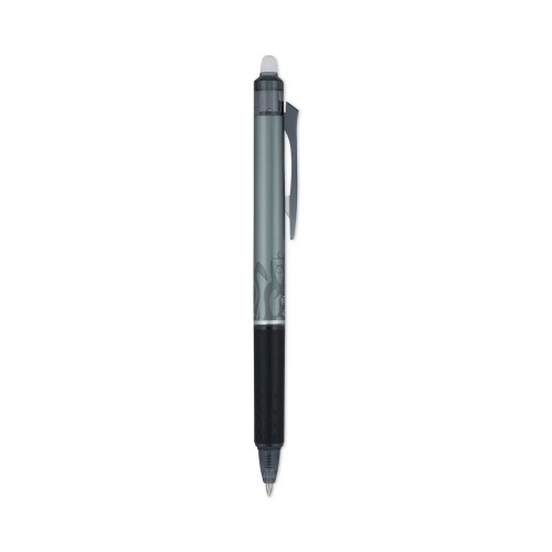 Pilot FriXion Point Erasable Gel Pen Stick Extra-Fine 0.5 mm Black Ink Black Barrel