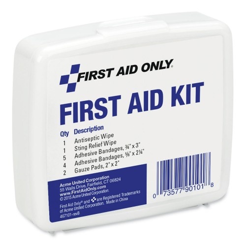 Physicianscare First Aid On The Go Kit, Mini, 13 Pieces, Plastic Case