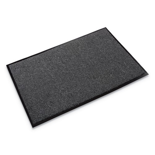 Crown Mats Rely-On Olefin Indoor Wiper Mat, 36 X 48, Charcoal