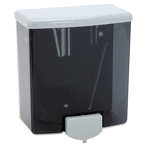 Bobrick Classicseries Surface-Mounted Liquid Soap Dispenser Oz, 5.81 X 3.31 X 6.88, Black/Gray