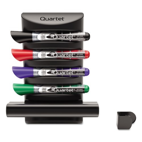 Quartet Prestige 2 Connects Marker Caddy, Broad Chisel Tip, Assorted Colors, 4/Pack