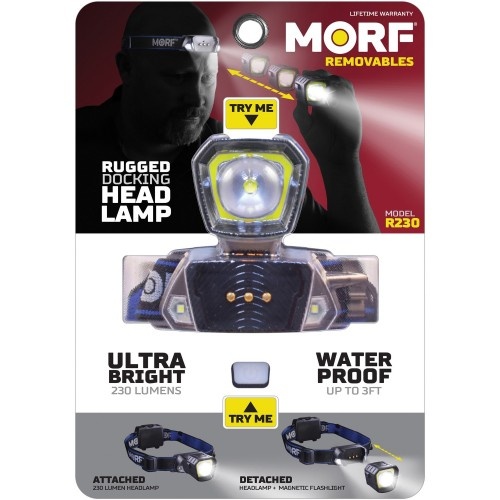 Police Security Removable Light Headlamp