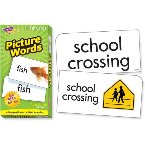 Trend Picture Words Flash Cards